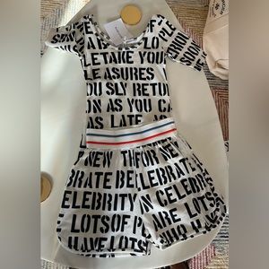 Wolf & Rita graphic bodysuit and shorts